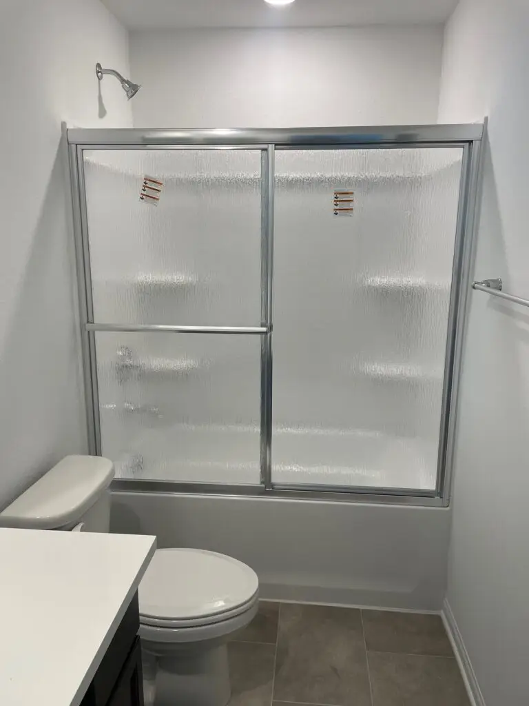 Bathtub Sliding Glass Door Installation in Las Vegas