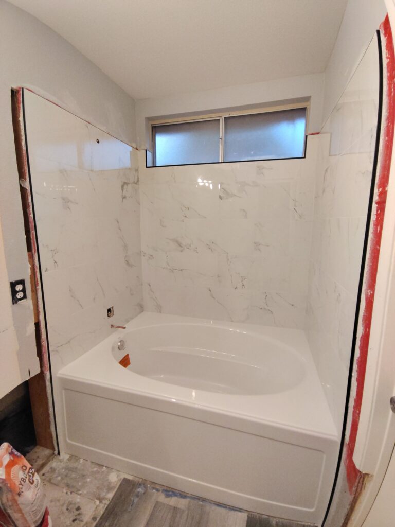 bathtub and tile installation in las Vegas